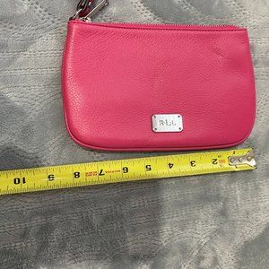 Lauren Ralph Lauren Pink wristlet NWOT
